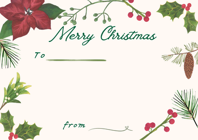 聖誕節給師長的祝福小卡(另開新視窗)